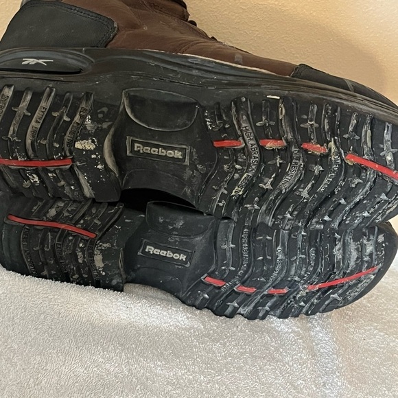 Reebok High Top Safety Steel Toe Shoes Sz 11W - Picture 12 of 13